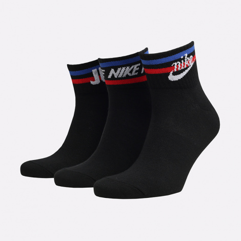 Носки Nike U Nk Nsw Everyday Essential An 3Pr Черный Унисекс 34-38