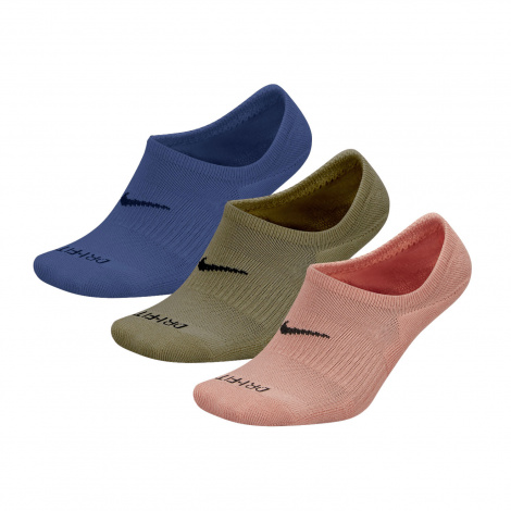 Носки Nike U Nk Everyday Plus Cush Footie Мультиколор Женский 34-38