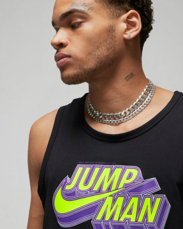 Футболка Nike Air Jordan Jumpman Graphic Tank Top Black