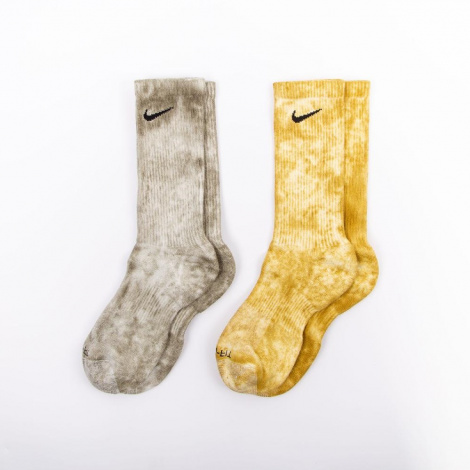 Шкарпетки Nike U NK EVERYDAY PLUS CUSH CREW різнокольорові (2 пари) DM3407-907