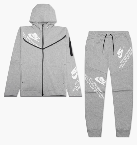 Костюм Спортивный Nike Tech Flc Grey