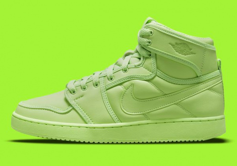 Кроссовки Jordan 1 Retro Ajko Billie Eilish Ghost Green