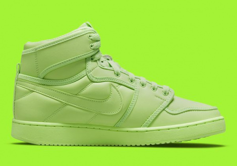 Кроссовки Jordan 1 Retro Ajko Billie Eilish Ghost Green