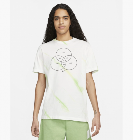 Футболка Nike Tye Dye Shirt Green/White