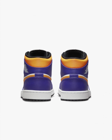 Кроссовки Мужские Jordan 1 Mid Фиолетовые Dq8426-517 44