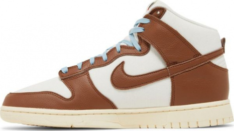 Кроссовки Nike Dunk High Retro Premium Brown