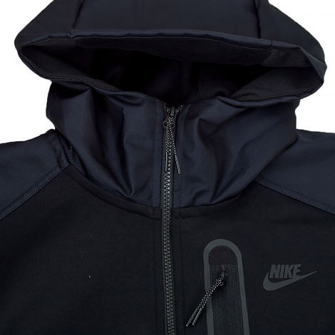 Кофта Nike M Nk Tch Flc Overlay Fz