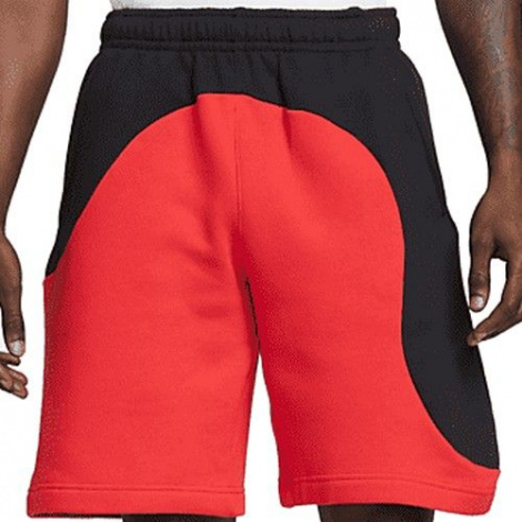 Шорты Nike Club Fleece Color Clash Shorts Black/Red