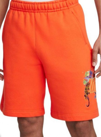 Шорты Nike Men's Sportswear Club Fleece Shorts Electro Orange