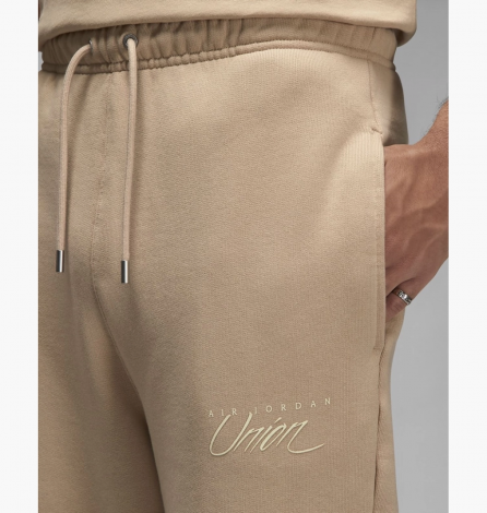 Брюки Jordan X Union Mj Fleece Pants Bio Beige