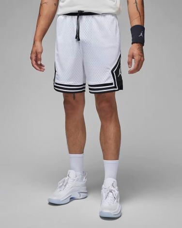 Шорти баскетбольні Nike JORDAN DRI-FIT SPORT DIAMOND SHORTS білі DX1487-100