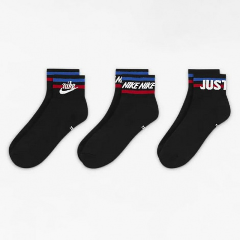 Носки Nike U Nk Nsw Everyday Essential An 3Pr Черный Унисекс 34-38