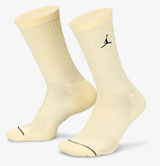 Шкарпетки Nike UJ ED CUSH POLY CREW 3PR 144 біло-бежево-коричневі DX9632-919