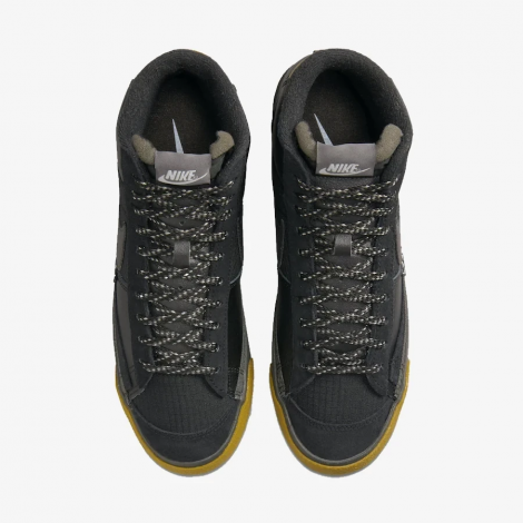 Кроссовки Nike Blazer Mid 77 (Черные)