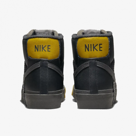 Кроссовки Nike Blazer Mid 77 (Черные)