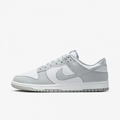 Кросівки Nike DUNK LOW RETRO сіро-білі HF5441-105