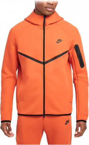 Худі Nike Tech Fleece (Оранжеве)