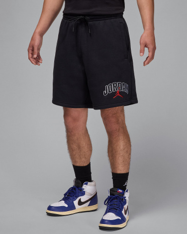 Шорти Nike JORDAN BROOKLYN FLEECE GRAPHIC SHORTS чорні IB7910-010