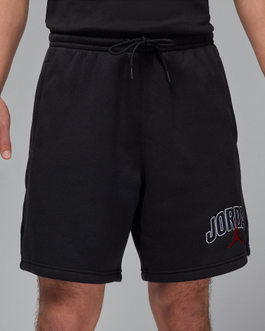 Шорти Nike JORDAN BROOKLYN FLEECE GRAPHIC SHORTS чорні IB7910-010