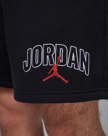 Шорти Nike JORDAN BROOKLYN FLEECE GRAPHIC SHORTS чорні IB7910-010