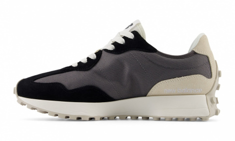 Кросівки New Balance 327 чорно-сіро-бежеві U327FE