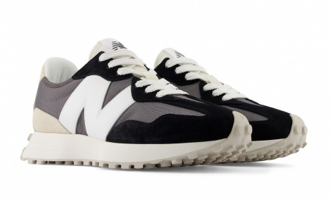 Кросівки New Balance 327 чорно-сіро-бежеві U327FE