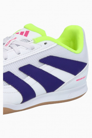 Дитячі футзалки adidas Predator Club IN Sala Junior - Білий