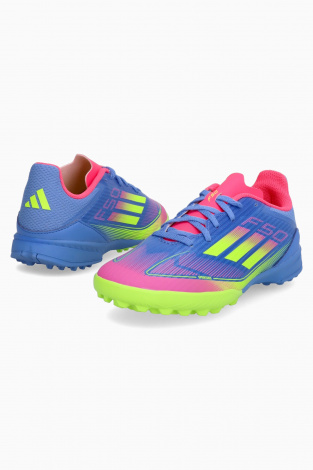 Дитячі сороконіжки adidas F50 League TF Junior - багатобарвний