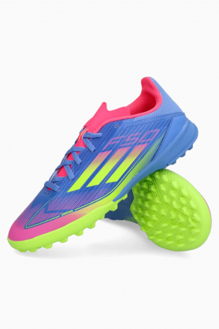 Дитячі сороконіжки adidas F50 League TF Junior - багатобарвний