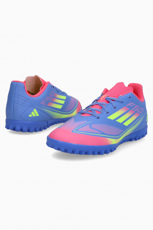 Дитячі сороконіжки adidas F50 Club TF Junior - багатобарвний