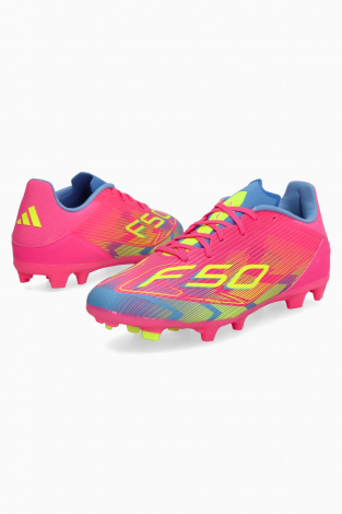 Бутсы adidas F50 League FG/MG - розовый
