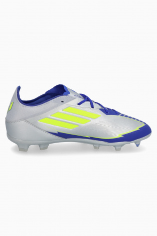 Детские бутсы adidas F50 Elite Messi FG Junior - Серебряный