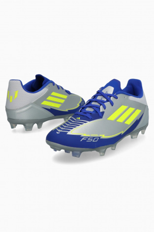 Бутси adidas F50 League Messi FG/MG - срібло