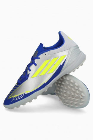Сороконожки adidas F50 League Messi TF - Серебряный