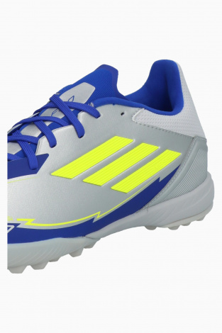 Сороконожки adidas F50 League Messi TF - Серебряный