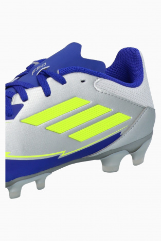 Детские бутсы adidas F50 League Messi MG Junior - Серебряный