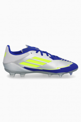 Детские бутсы adidas F50 League Messi FG/MG Junior - Серебряный
