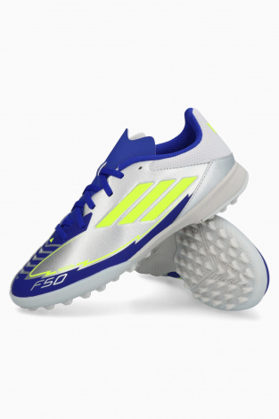 Дитячі сороконіжки adidas F50 League Messi TF Junior - срібло