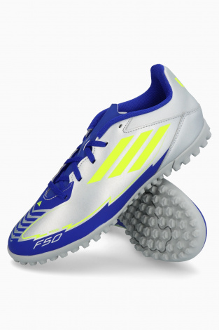 Сороконіжки adidas F50 Club Messi TF - срібло