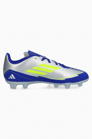 Детские бутсы adidas F50 Club Messi FG/MG Junior - Серебряный