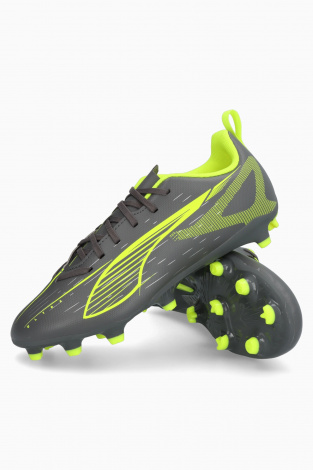 Дитячі бутси Puma Ultra 5 Play FG/AG Junior - чорний