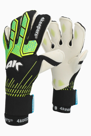 Дитячі воротарські рукавички 4keepers Neo Volt RF2G Junior - чорний