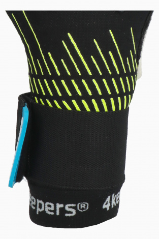 Дитячі воротарські рукавички 4keepers Neo Volt RF2G Junior - чорний