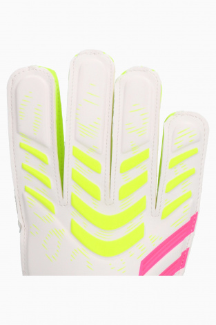 Детские вратарские перчатки adidas Predator Training Junior - белый