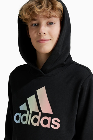 Дитяча кофта adidas Metallic Print Junior - чорний
