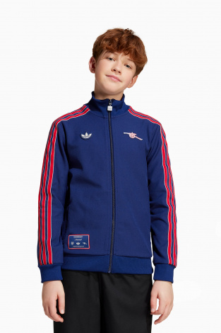 Дитяча кофта adidas Arsenal FC 24/25 Terrace Icons Full-Zip Junior - темно-синій
