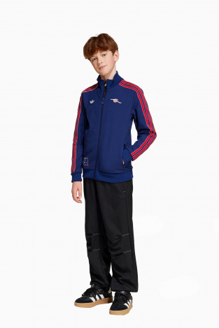 Дитяча кофта adidas Arsenal FC 24/25 Terrace Icons Full-Zip Junior - темно-синій