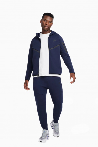 Кофта Nike Sportswear Tech Fleece Windrunner - темно-синий