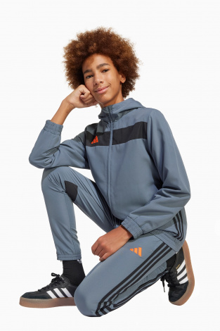 Детская кофта adidas Tiro 25 Essentials Woven Junior - серый