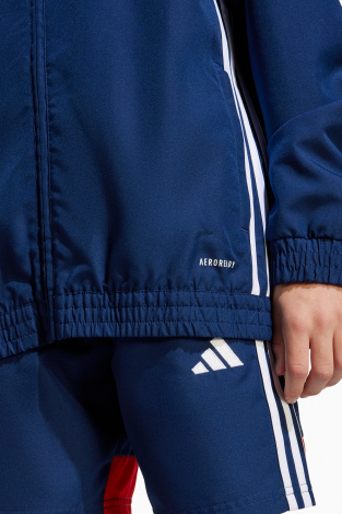 Дитяча кофта adidas Tiro 25 Essentials Woven Junior - темно-синій